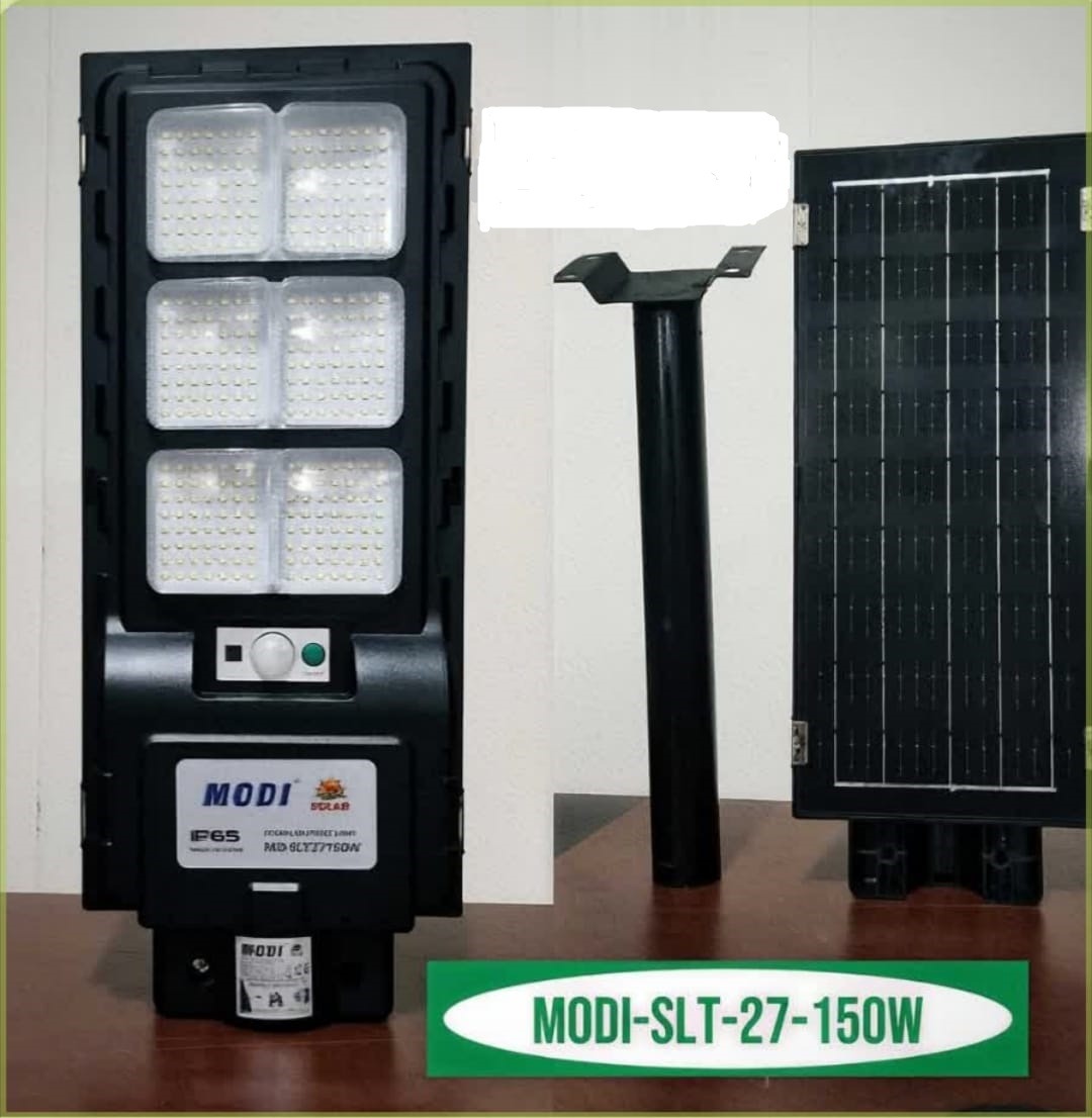 150W MODI Solar Street Light 150W MODI Solar Street Light - Image 1