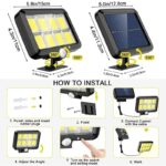 56 LED Solar Motion Sensor Indoor & Outdoor light - Image 2
