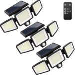 74 led solar wall lamps
